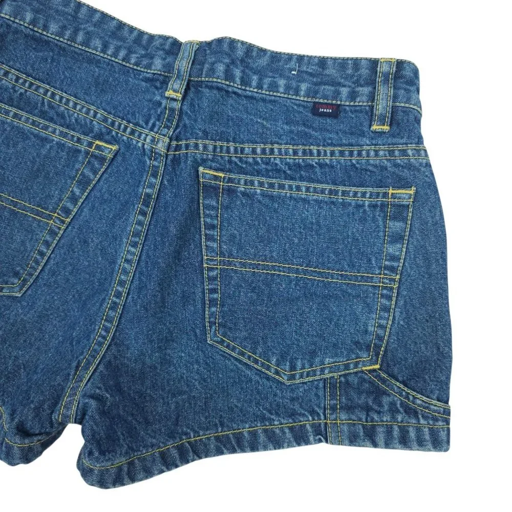 Tommy Jeans Denim Shorts Women Size 5 Mid Rise 2.25